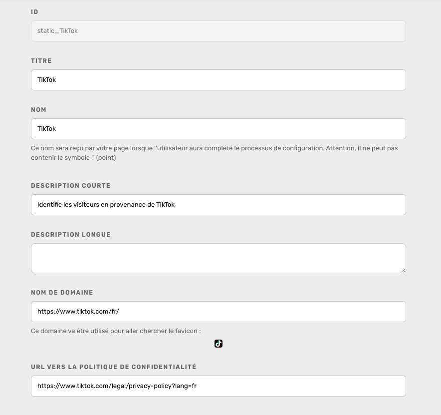 Configuration du module Axeptio 12