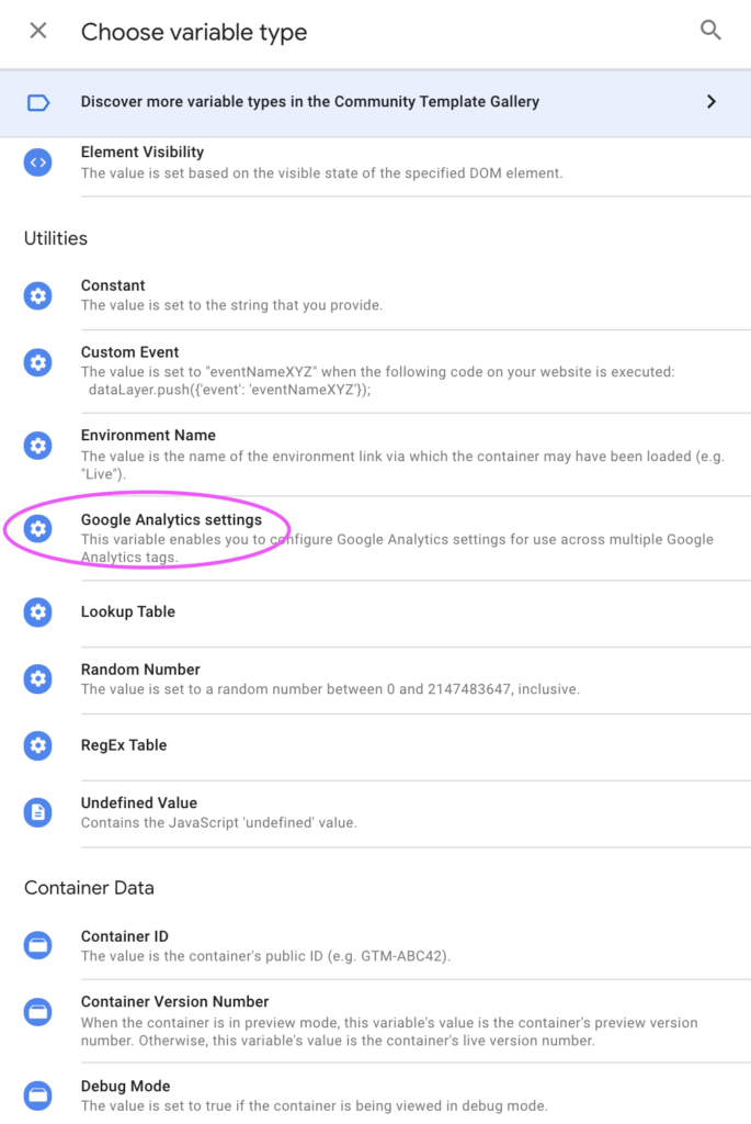 Google Analytics GTM et axeptio 3