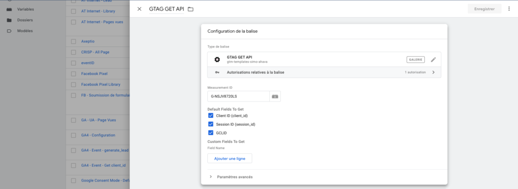 Comment créer une propriété utilisateur dans Google Analytics 4 (GA4) avec Google Tag Manager ? 2