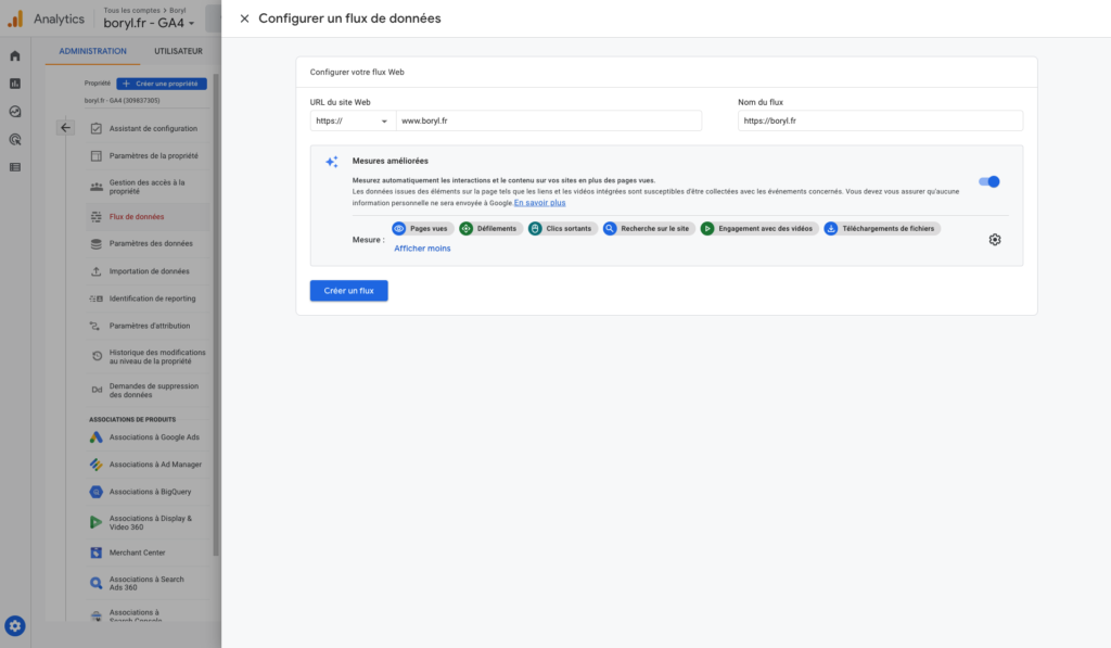 Comment installer (configuration initiale) Google Analytics 4 (GA4) avec Google Tag Manager ? 4