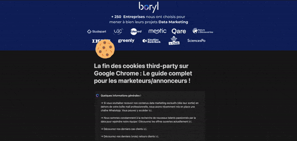 Guide fin des cookies third-party sur Google Chrome (2024)