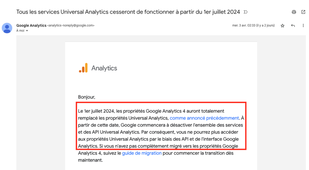Peut-on envoyer l’historique des données Google Analytics 3 dans Google Analytics 4 ?